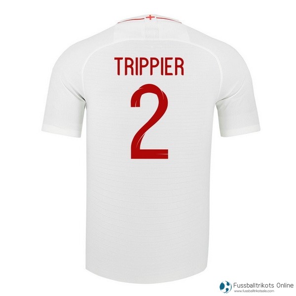 England Trikot Heim Trippier 2018 Weiß Fussballtrikots Günstig